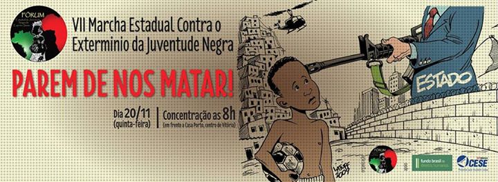 Fejunes realiza VII Marcha Estadual Contra o Extermínio da Juventude Negra