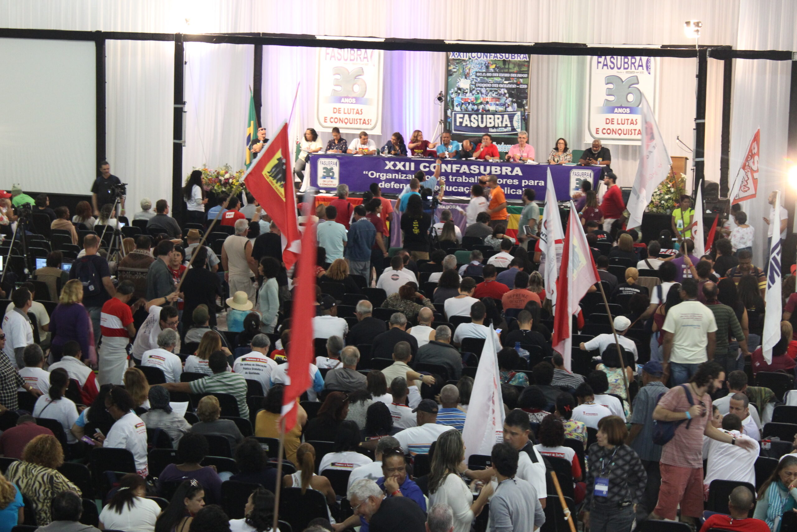 XXII Confasubra: coordenadora do Sintufes defende que trabalhadores da EB$ERH sejam da base da Fasubra
