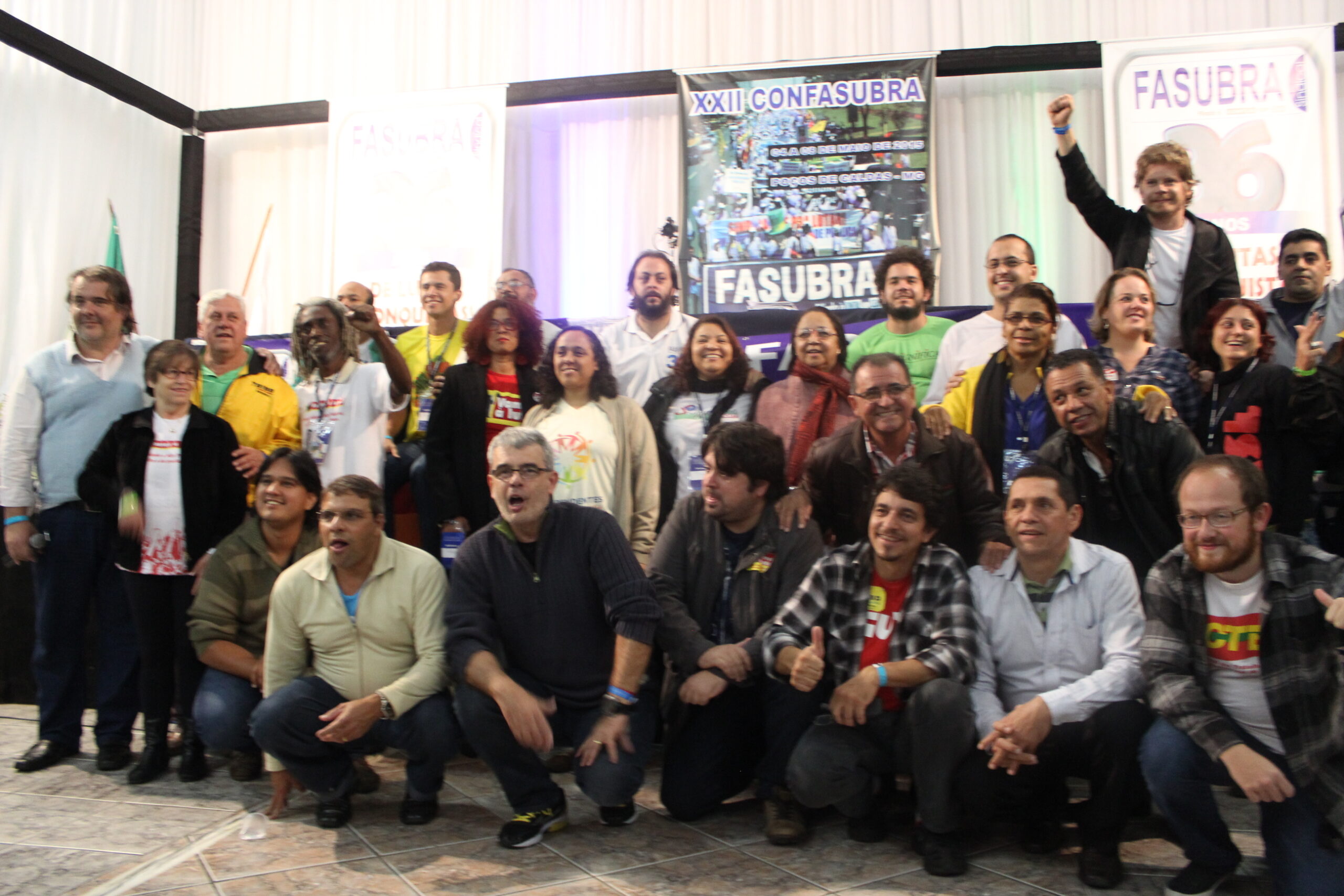 Confira a composição da direção nacional da Fasubra – gestão 2015-2017