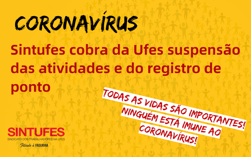 Conselho Universitário vai aprovar resolução sobre suspensão das atividades da Ufes em função do coronavírus
