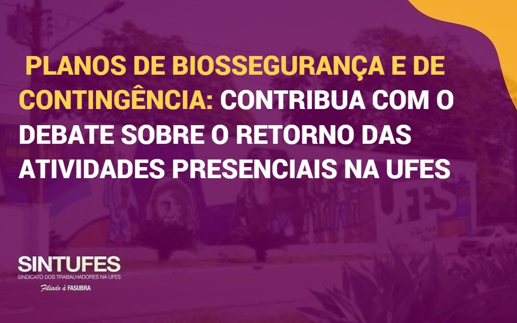 Qual a sua opinião em relação ao retorno das atividades presenciais na Ufes?