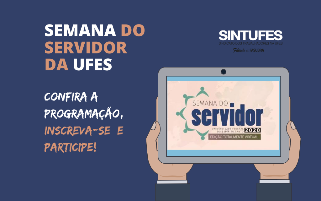 Sintufes promove atividades dentro da programação da Semana do Servidor da Ufes