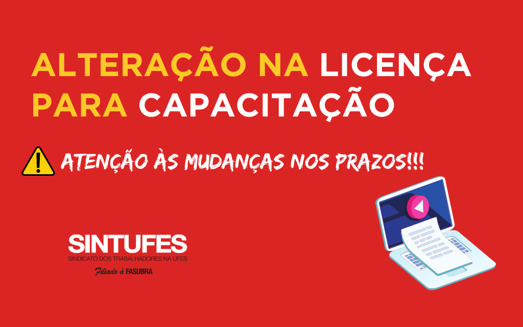 Licença para capacitação: quantitativo máximo passa para 5% dos servidores no órgão