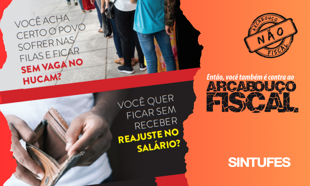 13 de junho é Dia Nacional de Lutas contra o Arcabouço Fiscal