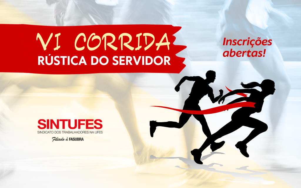 Inscrições abertas para a VI Corrida Rústica do Servidor