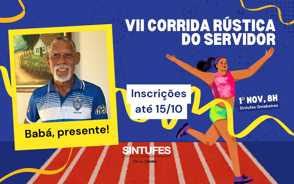 Com homenagem a Babá, VII Corrida Rústica do Servidor será dia 1º de novembro