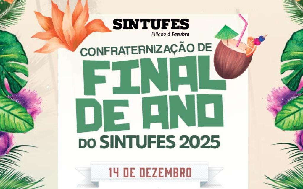 Confraternização de final de ano será dia 14 de dezembro, no Álvares