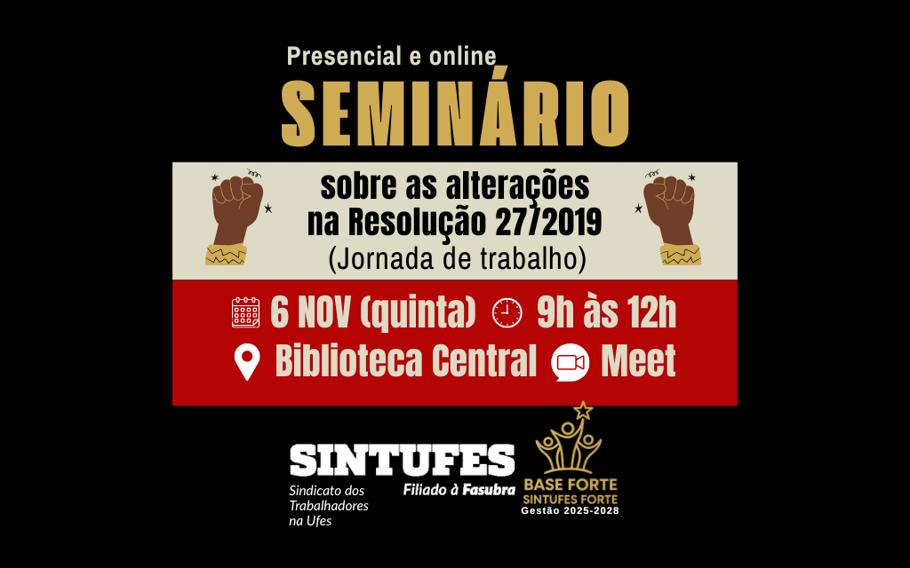 Seminário faz debate sobre alterações na resolução da jornada de trabalho