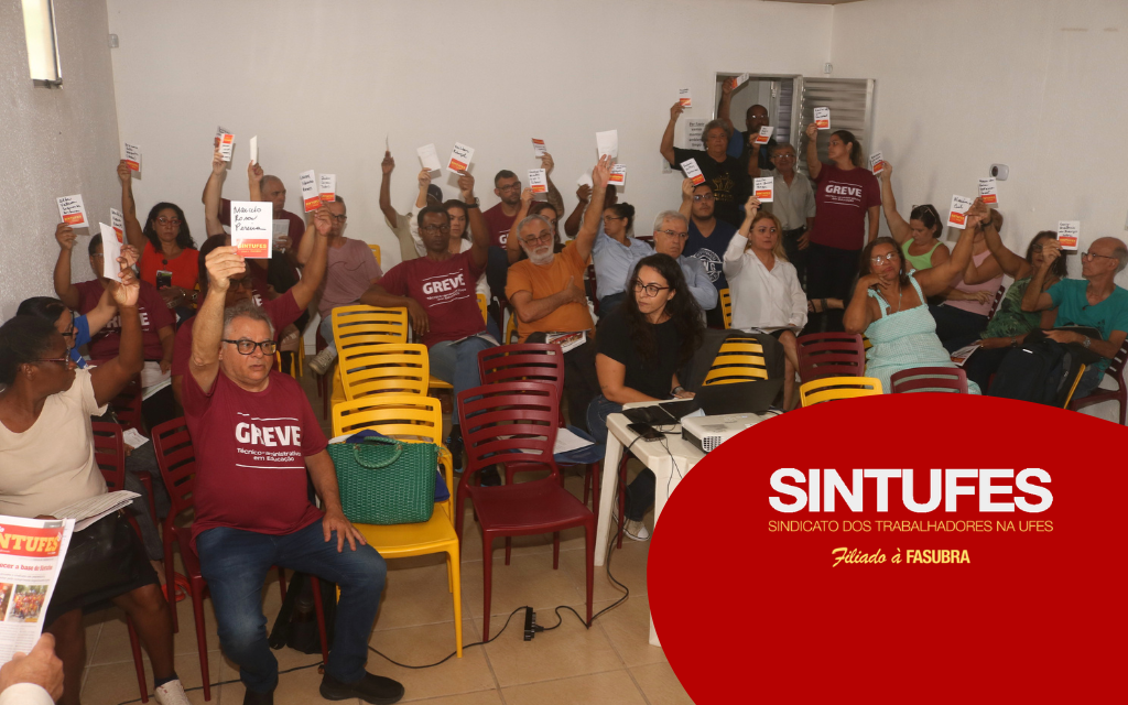 Por unanimidade, assembleia aprova as contas do Sintufes (exercício 2025)