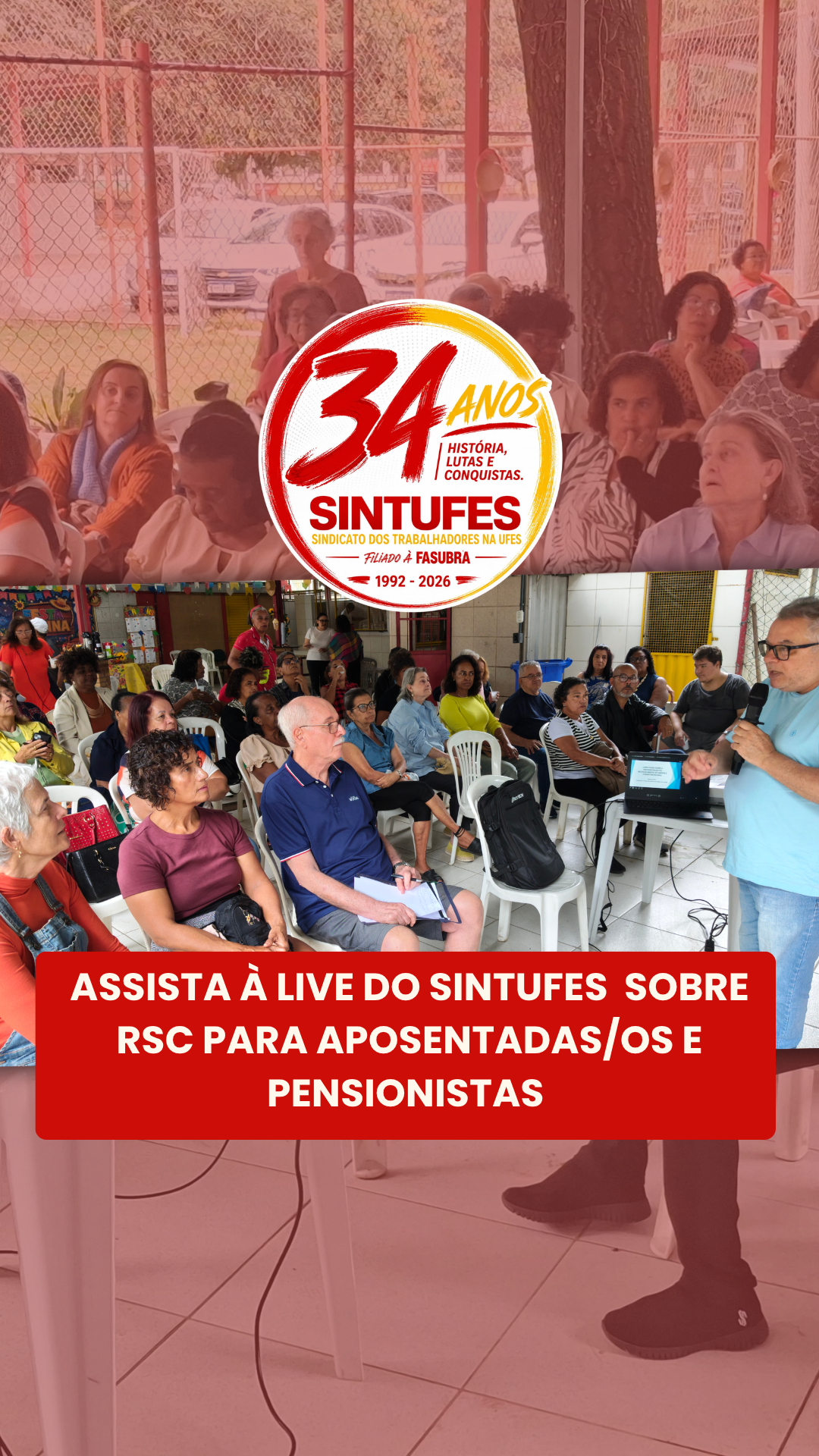 Capa do Reel - Sintufes